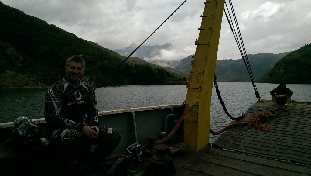 Shane on ferry