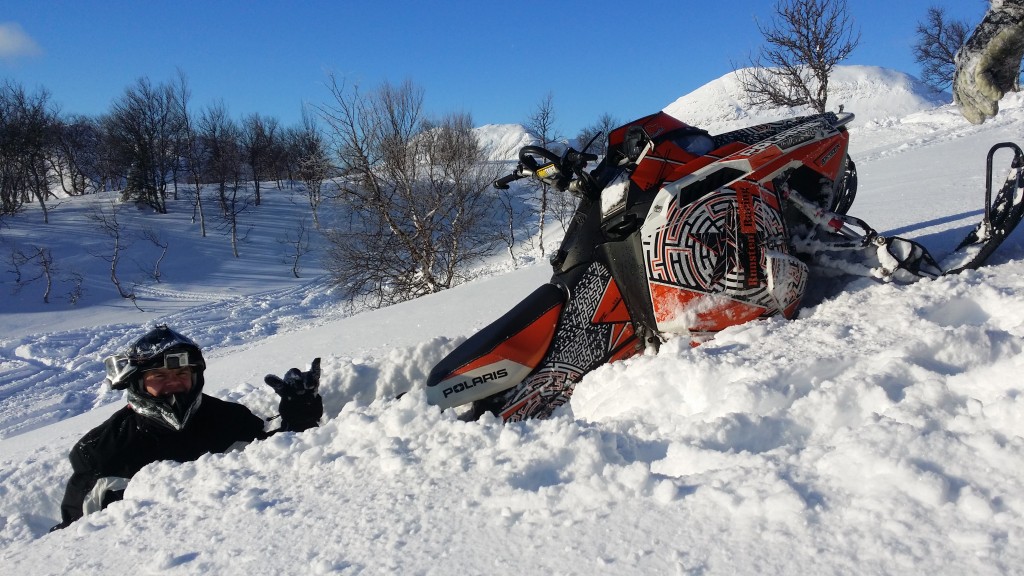 Djup snö, foto: Niklas