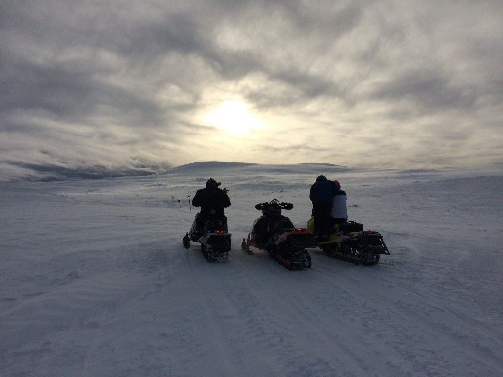 Trio på kalfjället